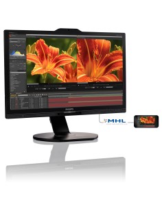 Philips Brilliance Monitor LCD Ultra HD 4K 241P6VPJKEB 00