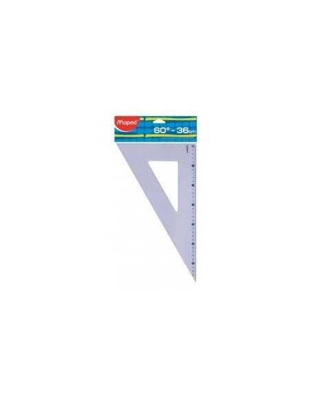Maped 242636 squadra Plastica Trasparente