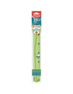 Maped Flex 300 mm Plastica Verde 1 pz