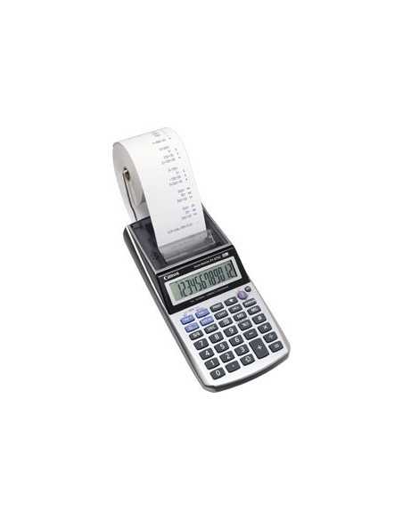 Canon P1-DTSC calcolatrice Desktop Calcolatrice con stampa Nero, Argento