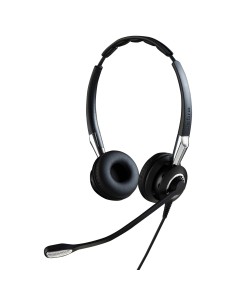Jabra Biz 2400 II USB Duo CC MS Auricolare Cablato A Padiglione Ufficio Nero, Argento 2