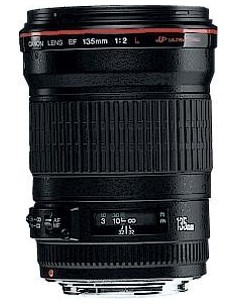 Canon EF 135 mm f2.0 L USM Nero