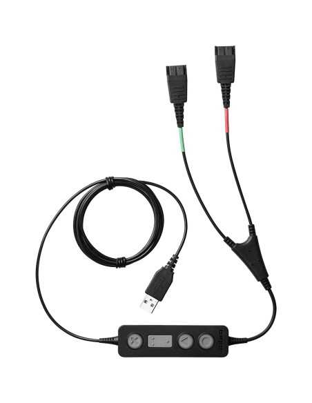 Jabra Link 265 cavo audio USB2.0 2x QD Nero
