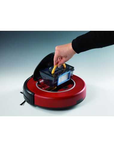 Ariete Pro Evolution aspirapolvere robot 0,3 L Senza sacchetto Nero, Rosso