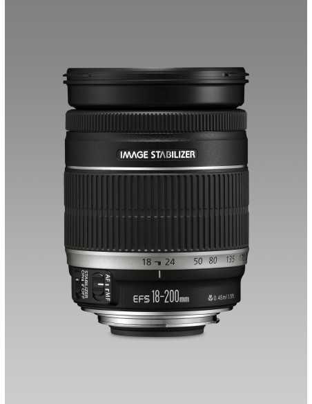 Canon EF-S 18-200mm f 3.5-5.6 IS SLR Nero