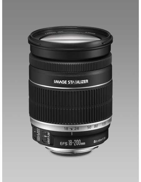 Canon EF-S 18-200mm f 3.5-5.6 IS SLR Nero
