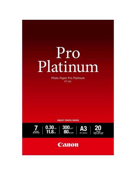 Canon Carta fotografica Pro Platinum PT-101 A3 - 20 fogli