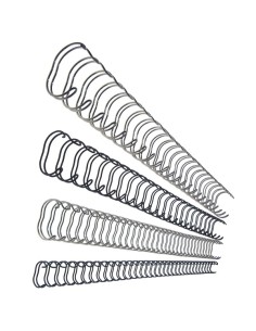 Leitz Metal Wire Spines Argento 2