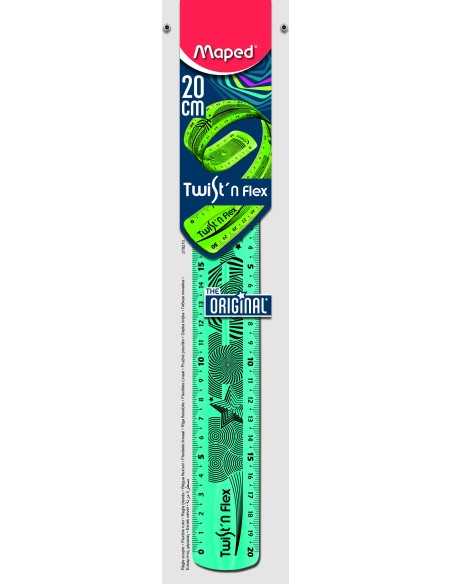 Maped Twist'n Flex 200 mm Plastica