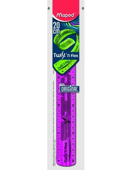 Maped Twist'n Flex 200 mm Plastica