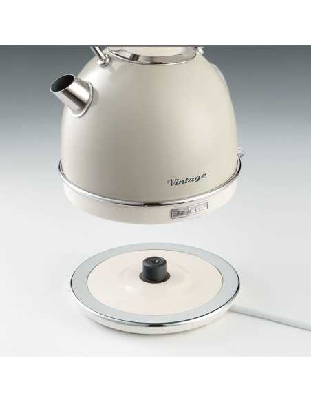 Ariete 2877 bollitore elettrico 1,7 L 2000 W Beige, Argento