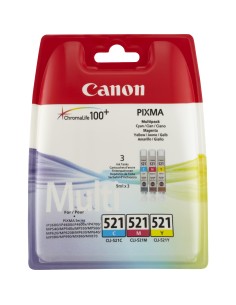 Canon Cartucce colore multipack CLI-521 C M Y
