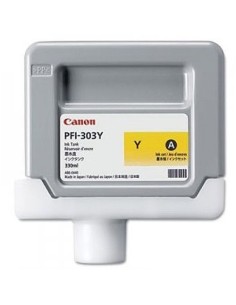 Canon PFI-303Y cartuccia d'inchiostro Originale Giallo