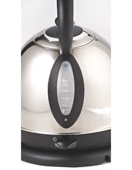 Ariete Bollitore Lipton bollitore elettrico 1,7 L 2200 W Nero, Acciaio inossidabile