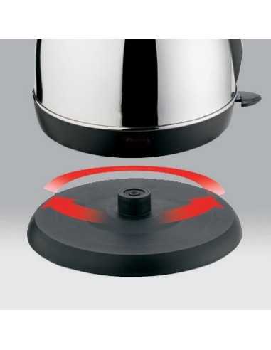 Ariete Bollitore Lipton bollitore elettrico 1,7 L 2200 W Nero, Acciaio inossidabile