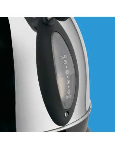 Ariete Bollitore Lipton bollitore elettrico 1,7 L 2200 W Nero, Acciaio inossidabile