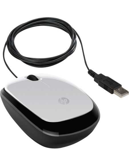 HP X1200 mouse Ambidestro USB tipo A Ottico 1200 DPI