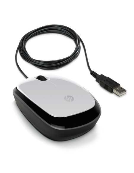 HP X1200 mouse Ambidestro USB tipo A Ottico 1200 DPI