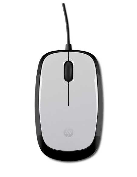 HP X1200 mouse Ambidestro USB tipo A Ottico 1200 DPI