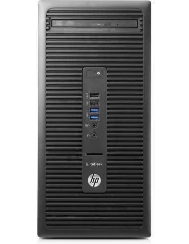 HP EliteDesk 705 G3 DDR4-SDRAM PRO 1200 Micro Tower AMD Ryzen™ 3 8 GB 256 GB SSD Windows 10 Pro PC Nero