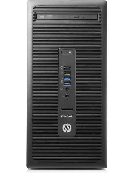 HP EliteDesk 705 G3 DDR4-SDRAM PRO 1200 Micro Tower AMD Ryzen™ 3 8 GB 256 GB SSD Windows 10 Pro PC Nero