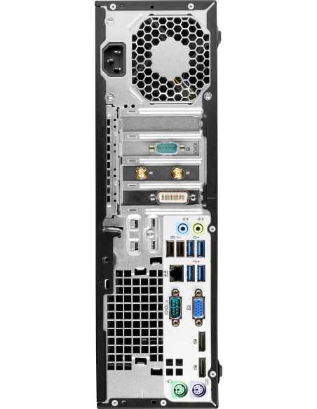 HP EliteDesk 705 G3 DDR4-SDRAM PRO 1500 SFF AMD Ryzen™ 5 8 GB 256 GB SSD Windows 10 Pro PC Nero