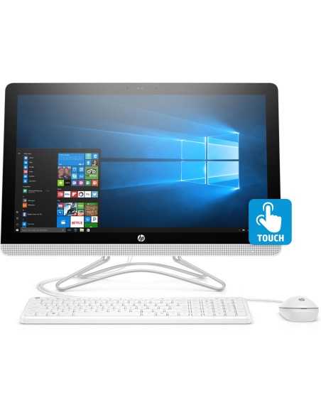 HP 24 -e002nl AMD A9 60,5 cm (23.8") 1920 x 1080 Pixel Touch screen 8 GB DDR4-SDRAM 1000 GB HDD PC All-in-one Windows 10 Home