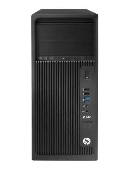 HP Z240 DDR4-SDRAM i5-6500 Mini Tower Intel® Core™ i5 4 GB 1000 GB HDD Windows 10 Pro Stazione di lavoro Nero