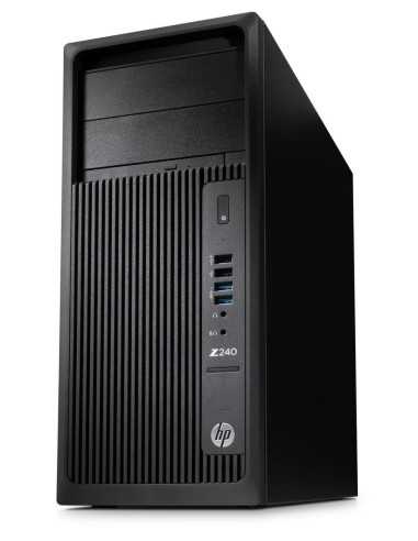 HP Z240 DDR4-SDRAM i5-6500 Mini Tower Intel® Core™ i5 4 GB 1000 GB HDD Windows 10 Pro Stazione di lavoro Nero