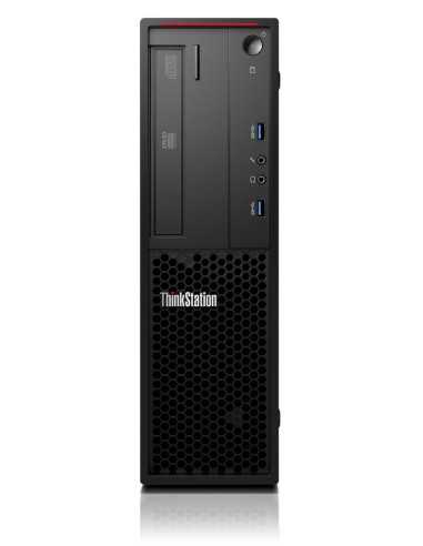Lenovo ThinkStation P320 DDR4-SDRAM E3-1230V6 SFF Intel® Xeon® E3 v6 8 GB 256 GB SSD Windows 10 Pro Stazione di lavoro Nero