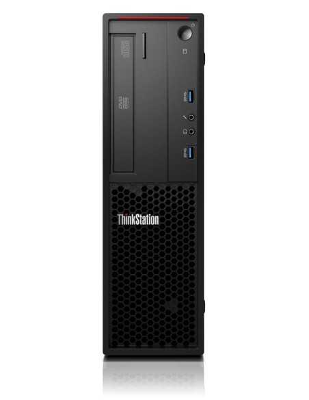 Lenovo ThinkStation P320 DDR4-SDRAM E3-1230V6 SFF Intel® Xeon® E3 v6 8 GB 256 GB SSD Windows 10 Pro Stazione di lavoro Nero