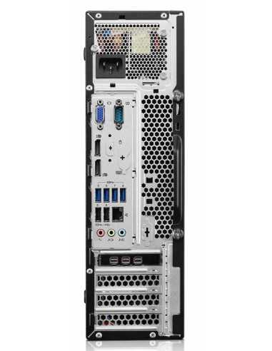 Lenovo ThinkStation P320 DDR4-SDRAM E3-1230V6 SFF Intel® Xeon® E3 v6 8 GB 256 GB SSD Windows 10 Pro Stazione di lavoro Nero