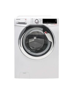 Hoover HXA 2AHPLUS-30 lavatrice Caricamento frontale 8,5 kg 1200 Giri min Cromo, Bianco
