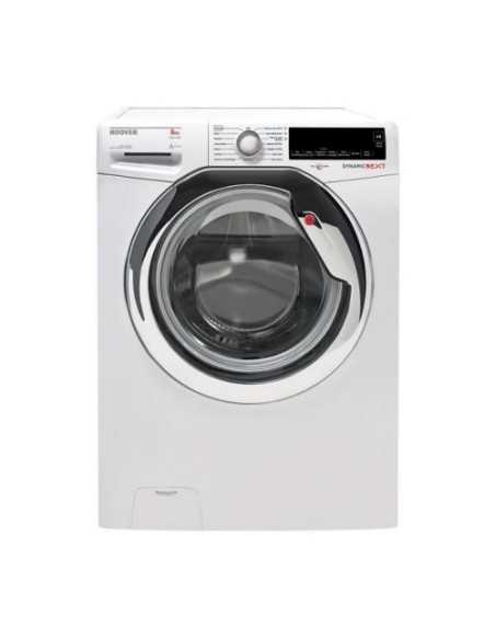 Hoover HXA 2AHPLUS-30 lavatrice Caricamento frontale 8,5 kg 1200 Giri min Cromo, Bianco