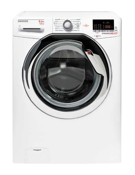 Hoover WDXOC4 465AC 2-01 lavasciuga Libera installazione Caricamento frontale Bianco
