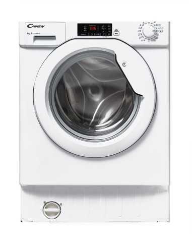 Candy CBWM 814D-S lavatrice Caricamento frontale 8 kg 1400 Giri min Bianco