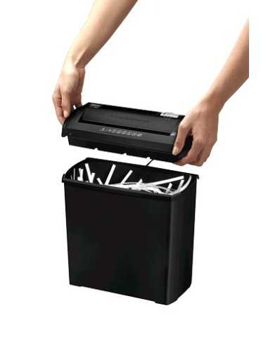 Fellowes Powershred P-20 distruggi documenti Taglio a striscia 22 cm Nero