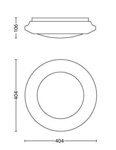 Philips myLiving Lampada da soffitto