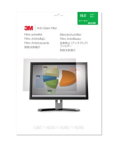 3M Filtro antiriflesso per monitor widescreen da 19” (16 10) 2