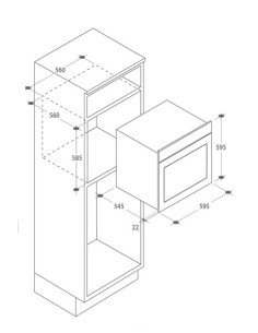 Candy FVPE702 6X DISP 65 L 2100 W A Acciaio inossidabile 2