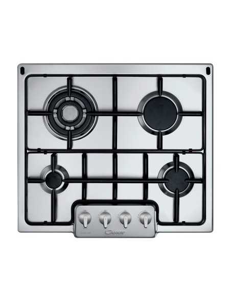 Candy PGC640SQX piano cottura Acciaio inossidabile Da incasso Gas 4 Fornello(i)