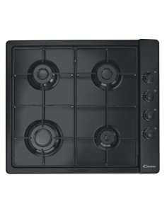 Candy CLG 64 SPN Nero Da incasso Gas 4 Fornello(i)
