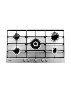 Candy Timeless PG953 1SX Acciaio inossidabile Da incasso 90.9 cm Gas 5 Fornello(i)