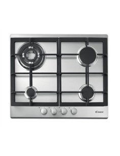 Candy CPG 64 SQ GX Acciaio inossidabile Da incasso 60 cm Gas 4 Fornello(i)