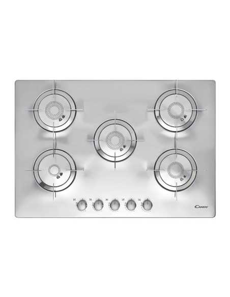 Candy CFX 75 Acciaio inossidabile Da incasso Gas 5 Fornello(i)