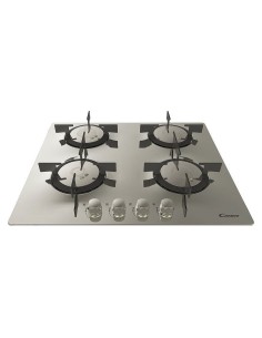 Candy CFX 64 P Acciaio inossidabile Da incasso Gas 4 Fornello(i)