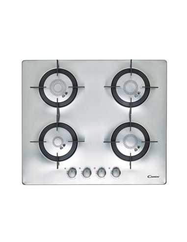 Candy CFX 64 P Acciaio inossidabile Da incasso Gas 4 Fornello(i)