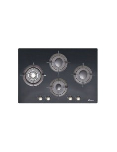 Candy CVG 74 SQGNX Nero Da incasso Gas 4 Fornello(i)