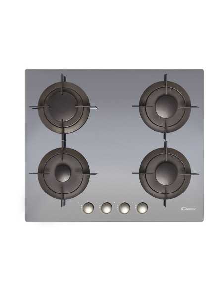 Candy Timeless CVG64SGX Specchio Da incasso Gas 4 Fornello(i)