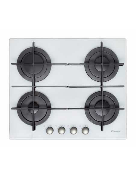 Candy Timeless CVG 64 STGB Bianco Da incasso Gas 4 Fornello(i)